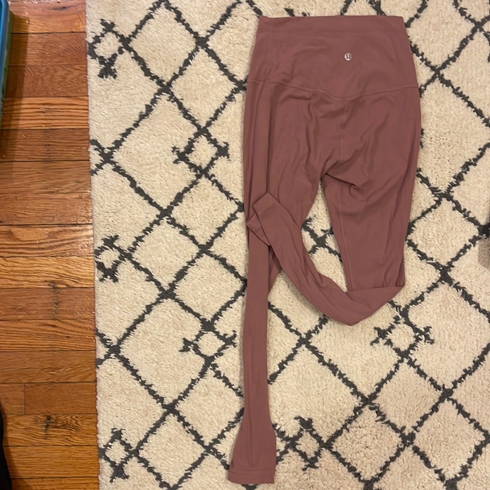 Pink / Mauve Lululemon leggings size small